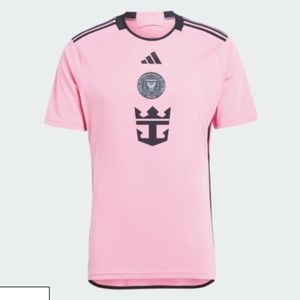 JERSEY TOP SHIRT TOP PINK SMALL INTER MIAMI CF 24/25 HOME JERSEY